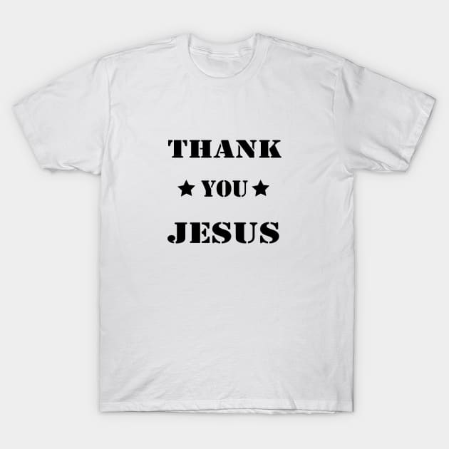 Thank you jesus T-Shirt by theshop
